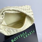 Kitlife Bottega Veneta Small Intrecciato Light Yellow Leather Shoulder Bag 690225 36x21x13cm - 3