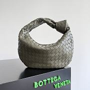 Kitlife Bottega Veneta Small Intrecciato Green Olive Leather Shoulder Bag 690225 36x21x13cm  - 1