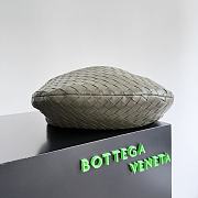 Kitlife Bottega Veneta Small Intrecciato Green Olive Leather Shoulder Bag 690225 36x21x13cm  - 6