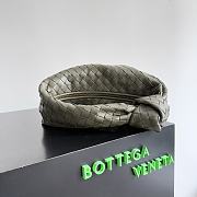 Kitlife Bottega Veneta Small Intrecciato Green Olive Leather Shoulder Bag 690225 36x21x13cm  - 4