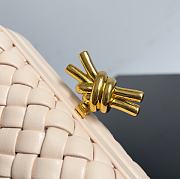 Kitlife Bottega Veneta Knot Clutch Nude Beige 717622 20.5x6x12.5cm - 4