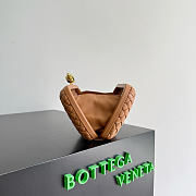 Kitlife Bottega Veneta Knot Clutch Brown 717622 20.5x6x12.5cm  - 5