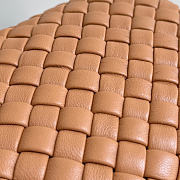 Kitlife Bottega Veneta Knot Clutch Brown 717622 20.5x6x12.5cm  - 2