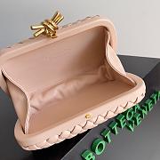Kitlife Bottega Veneta Knot Clutch Nude Pink 717622 20.5x6x12.5cm  - 3