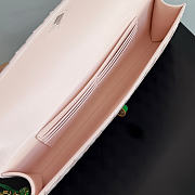 Kitlife Bottega Veneta Andiamo Clutch Light Pink With Daisy Flower Closure 836810 31x13x3cm - 4