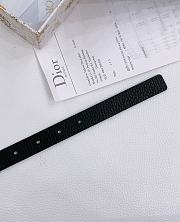 Kitlife Dior Métamorphose Belt Black With Gold Hardware 2cm - 3
