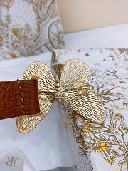 Kitlife Dior Métamorphose Belt Brown With Gold Hardware 2cm  - 4