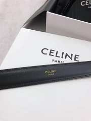 Kitlife Celine Triomphe Belt Black 25mm - 6