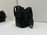 Kitlife Dior D-Motion Bag In Black 23x24x13cm - 4