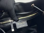 Kitlife Dior D-Motion Bag In Black 23x24x13cm - 3