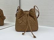 Kitlife Dior D-Motion Bag In Caramel 23x24x13cm  - 1