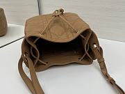 Kitlife Dior D-Motion Bag In Caramel 23x24x13cm  - 5
