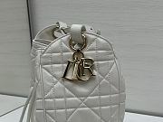 Kitlife Dior D-Motion Bag In White 23x24x13cm - 2