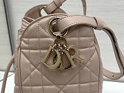 Kitlife Dior D-Motion Bag In Light Pink 23x24x13cm - 5