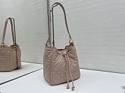 Kitlife Dior D-Motion Bag In Light Pink 23x24x13cm - 3