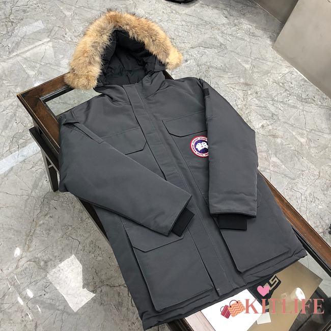 Kitlife Canada Goose Liberty Parka Down Jacket Dark Grey  - 1