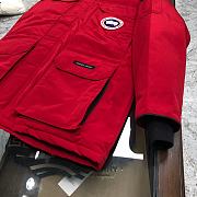 Kitlife Canada Goose Liberty Parka Down Jacket Red - 5