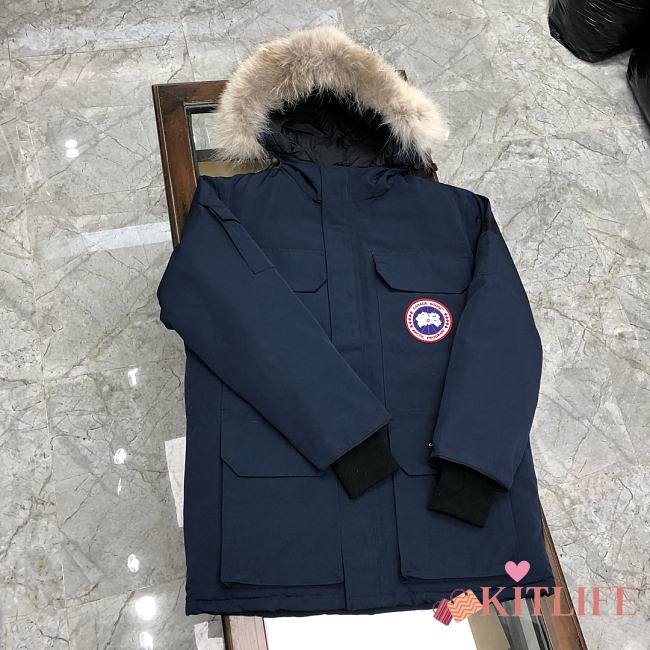 Kitlife Canada Goose Liberty Parka Down Jacket Dark Blue - 1
