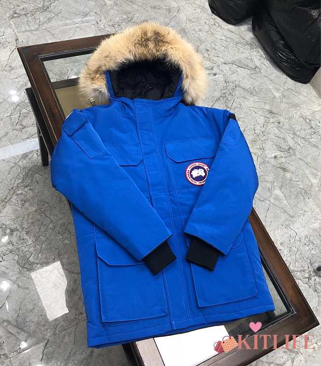 Kitlife Canada Goose Liberty Parka Down Jacket Blue - 1