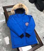 Kitlife Canada Goose Liberty Parka Down Jacket Blue - 1