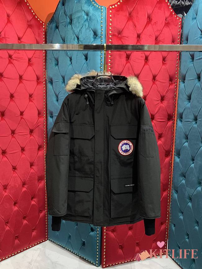 Kitlife Canada Goose Liberty Parka Down Jacket Black - 1