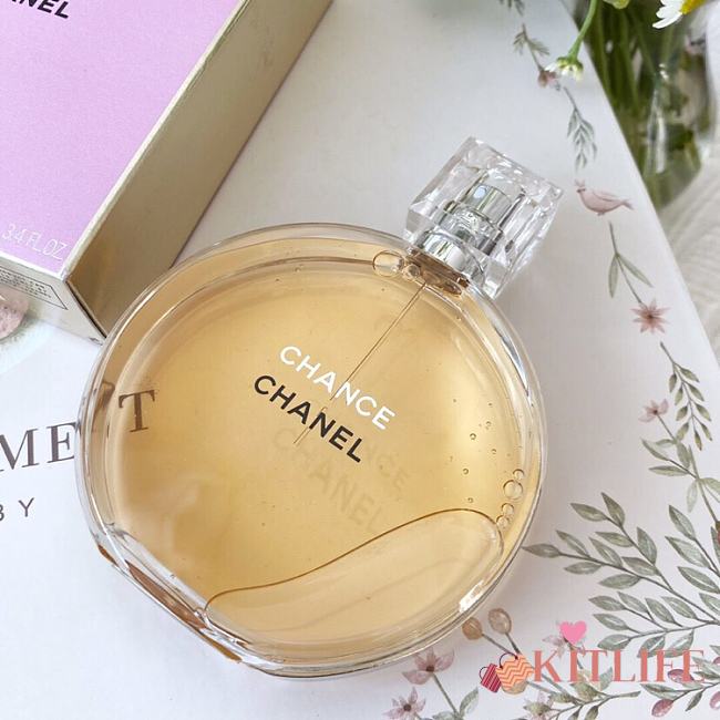 Kitlife Chanel Chance Eau de Toilette Yellow Perfume 100ml - 1
