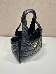 Kitlife Prada Tote Bag Black 1BG335 25x21.5x14cm - 4
