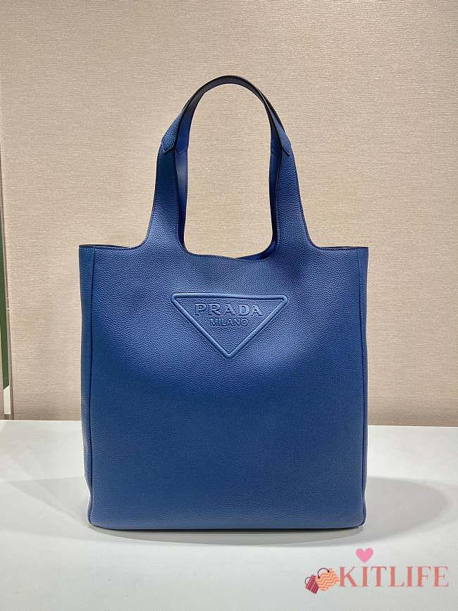 Kitlife Prada Tote Bag Blue 2VG092 39x41x10cm - 1