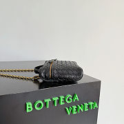 Kitlife Bottega Veneta Small Soft Vanity Black 843800 19x14x3cm - 5
