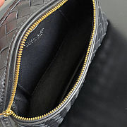 Kitlife Bottega Veneta Small Soft Vanity Black 843800 19x14x3cm - 3