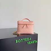 Kitlife Bottega Veneta Small Soft Vanity Pink 843800 19x14x3cm - 1