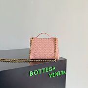 Kitlife Bottega Veneta Small Soft Vanity Pink 843800 19x14x3cm - 4