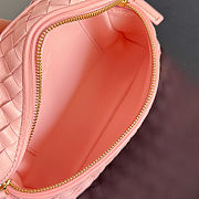 Kitlife Bottega Veneta Small Soft Vanity Pink 843800 19x14x3cm - 5