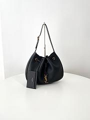 Kitlife Saint Laurent Paris VII Small Hobo Bag Black 796626 30x25x3cm - 1