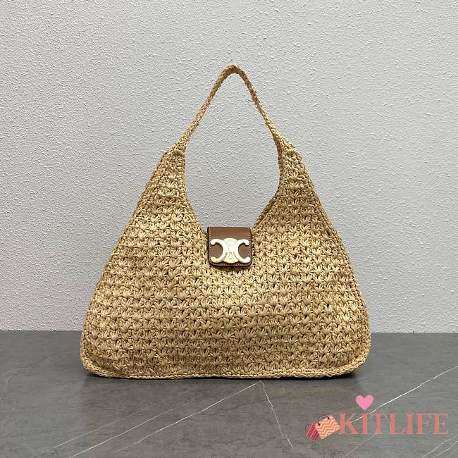 Kitlife Celine Cabas Triangle in Natural Bag 119772 45x23x6cm - 1