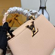 Kitlife Louis Vuitton Capucines BB Bag in Sand Taurillon Leather M14382 27x17.3x9cm  - 6