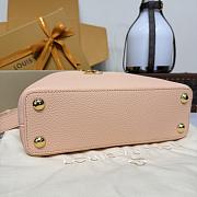 Kitlife Louis Vuitton Capucines BB Bag in Sand Taurillon Leather M14382 27x17.3x9cm  - 5