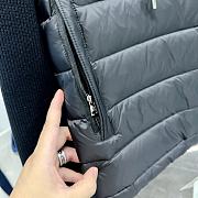 Kitlife Moncler Men Padded-panel Hooded Jacket Black  - 4