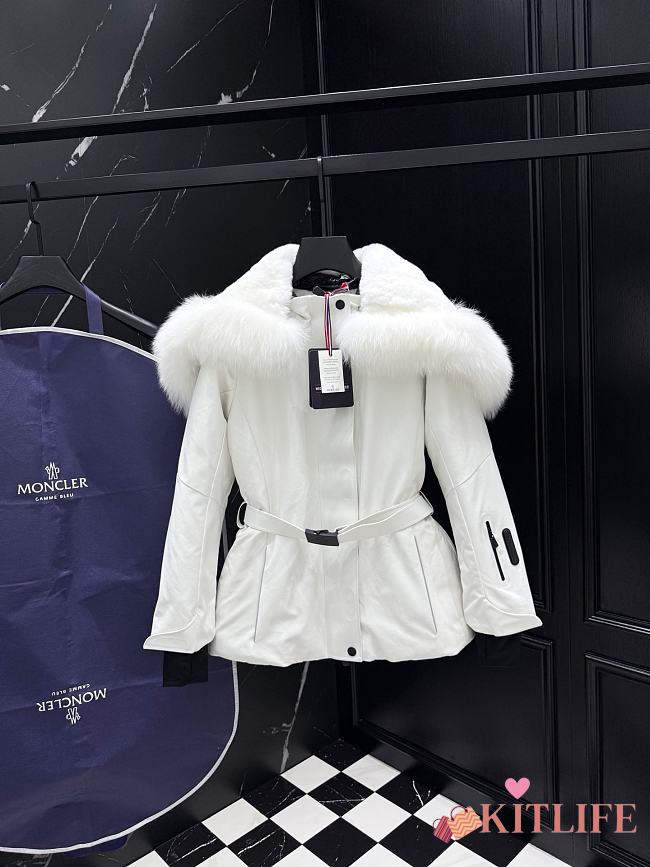 Kitlife Moncler Laplance Jacket White  - 1