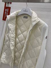 Kitlife Moncler Quilted Cardigan White - 3