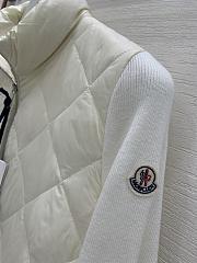 Kitlife Moncler Quilted Cardigan White - 4