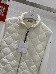 Kitlife Moncler Quilted Cardigan White - 6