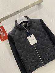 Kitlife Moncler Quilted Cardigan Black - 6