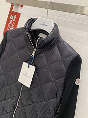 Kitlife Moncler Quilted Cardigan Black - 4