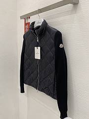 Kitlife Moncler Quilted Cardigan Black - 3