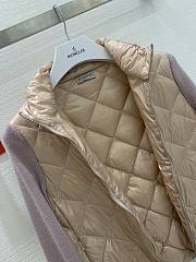 Kitlife Moncler Quilted Cardigan Beige - 4