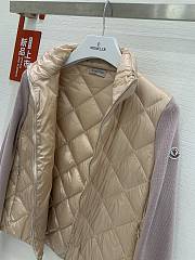Kitlife Moncler Quilted Cardigan Beige - 3
