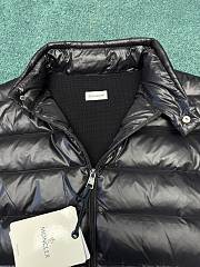 Kitlife Moncler Men Padded Wool Zip-Up Cardigan Black - 6