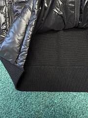Kitlife Moncler Men Padded Wool Zip-Up Cardigan Black - 5