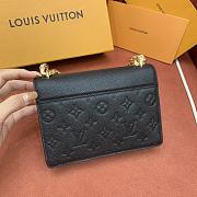 Kitlife Louis Vuitton Wallet On Chain Rosy in Black M13570 19.5x13.5x6.5cm - 6